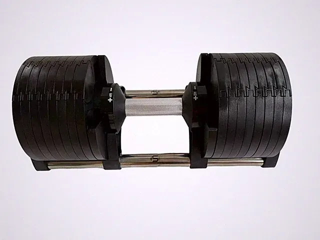 1 Paar 40Kg Verstellbare Kurzhanteln - 16 Stufen á 2,5Kg - Drehgriffverstellung