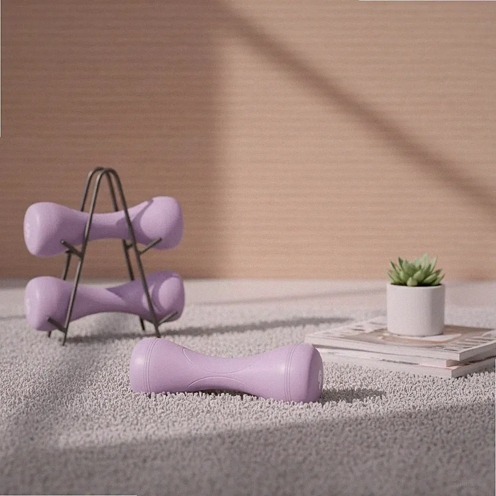 2 Stück verstellbare Kurzhantel verstellbar Dumbbell Set platzsparend für