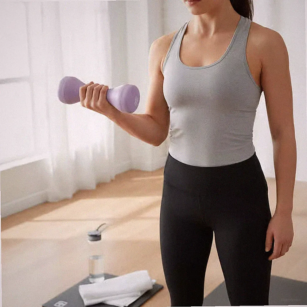 2 Stück verstellbare Kurzhantel verstellbar Kurzhantel kompakt für Stretching