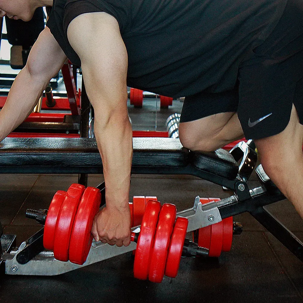 2in1 Kurzhantel Langhantel 2erSet Hantel Hantelset Dumbbell Gewichte verstellbar