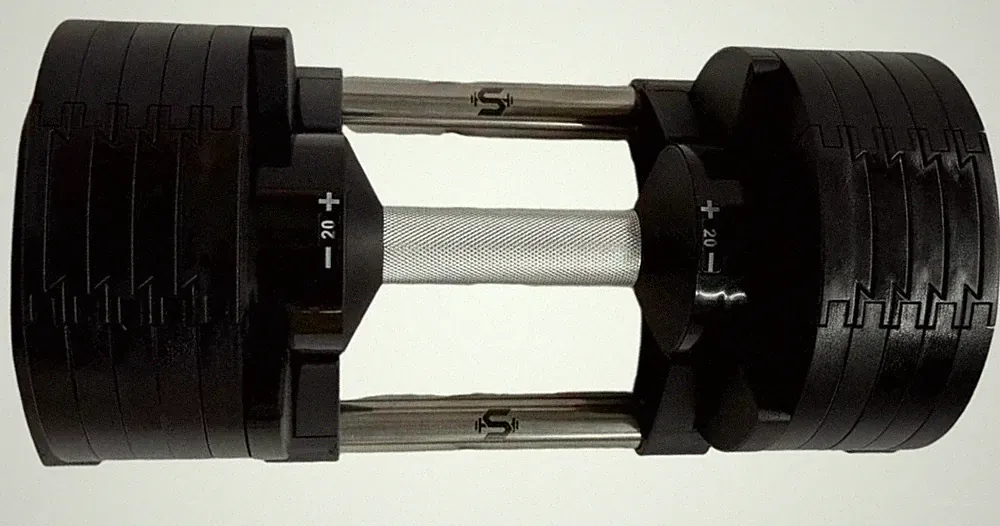2 x 20 kg Einstellbare Kurzhanteln