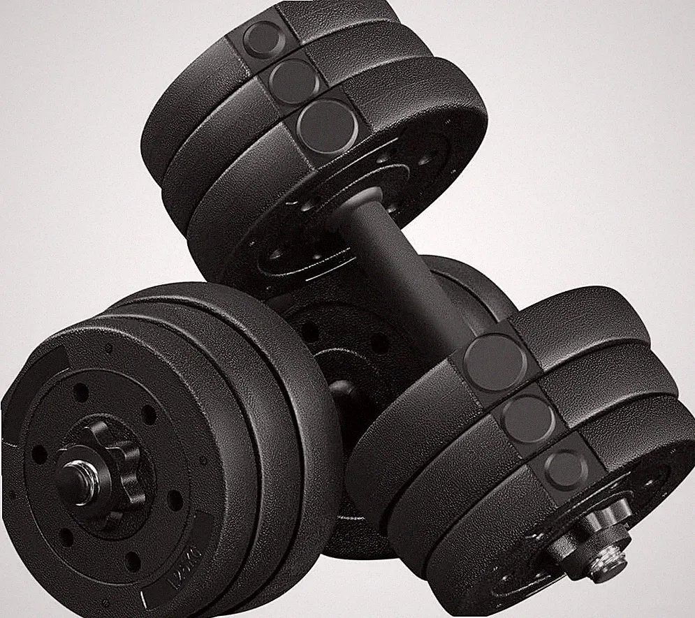 30KG/25KG/20KG/15KG Verstellbare Hanteln Gewichtheben Trainingsset Hanteln S