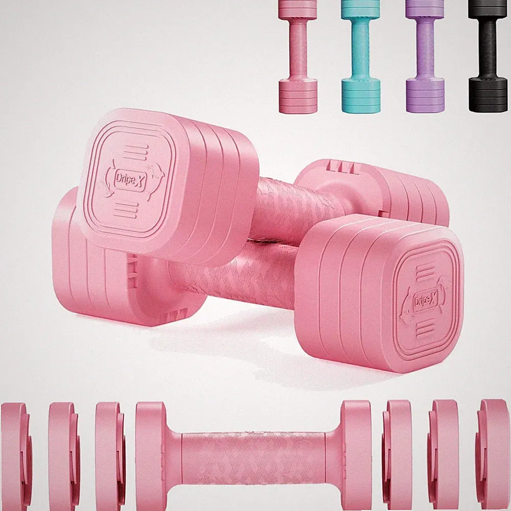 4-in-1 Verstellbare Hanteln 5kg x 2 – Effiziente Lösung für Ihr Training