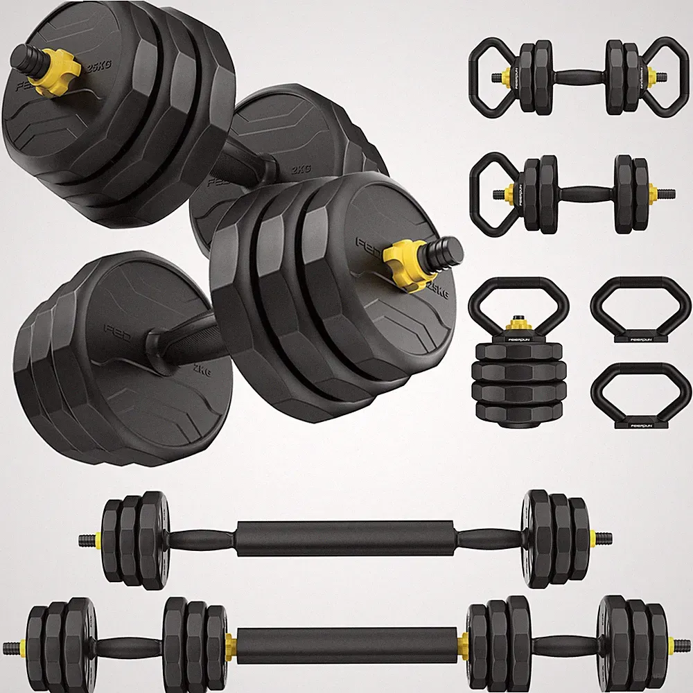 5in1 Hantelset Kurzhanteln, 20/25/30/40KG Hanteln Verstellbar Set Krafttraining