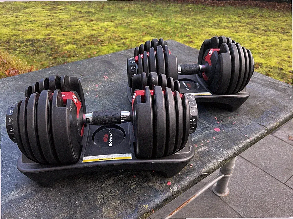 Bowflex SelectTech 552i verstellbare Hantel (2-24 kg) gern Preisvorschlag! 2/2