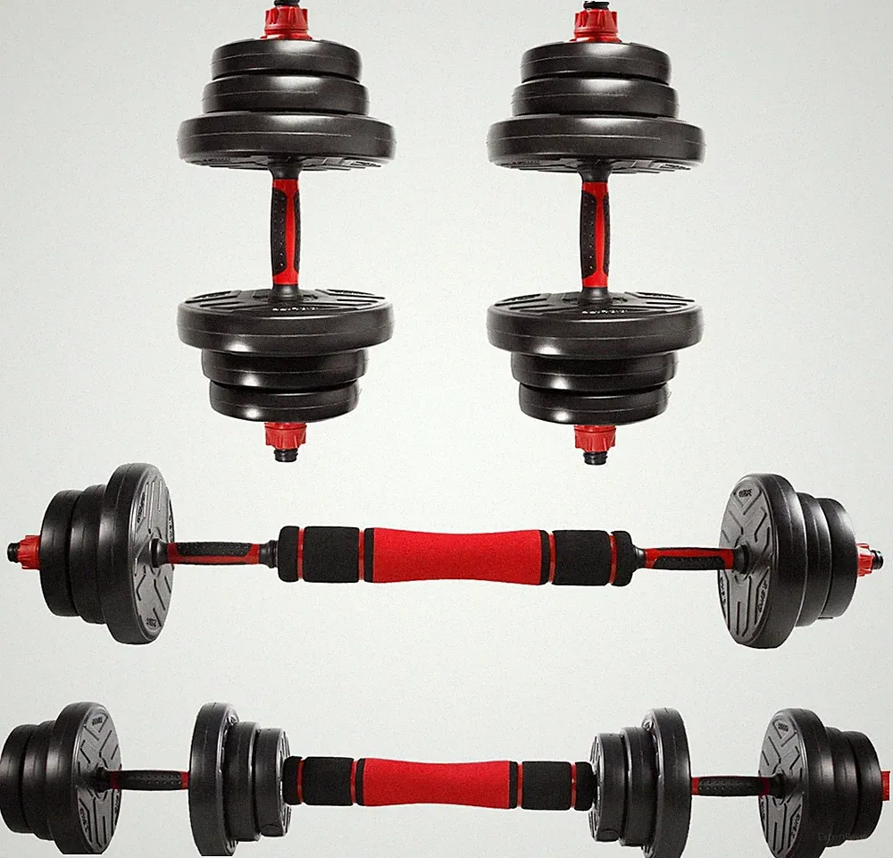 2 x 25 kg Einstellbare Langhanteln
