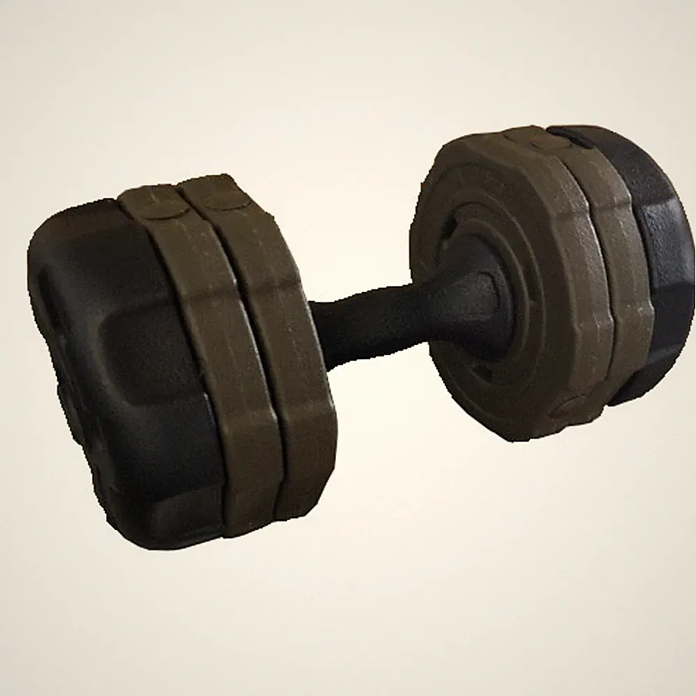 Damen Plastik Vinyl Verstellbar Hantel 10kg Gewicht Training Heim Fitness