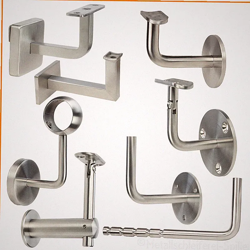 Edelstahl Handlaufhalter Handlaufstütze Handlaufträger Handlaufverbinder VA
