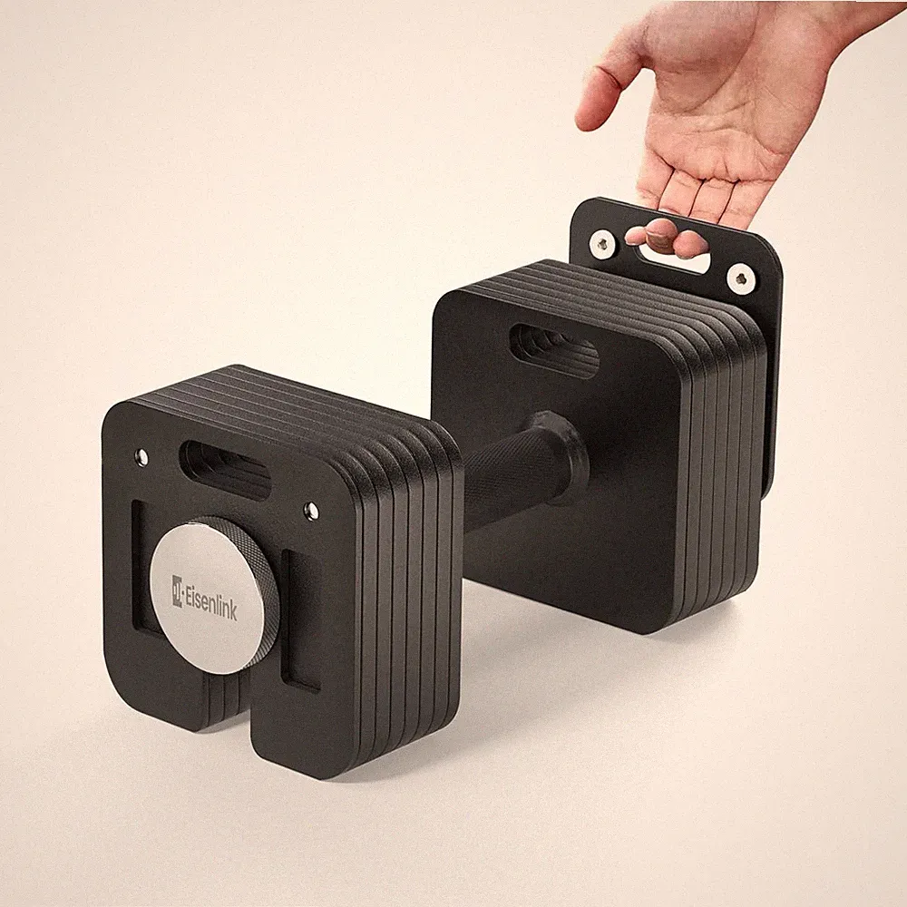Eisenlink Verstellbare Quadratische Kurzhantel 20kg 36kg