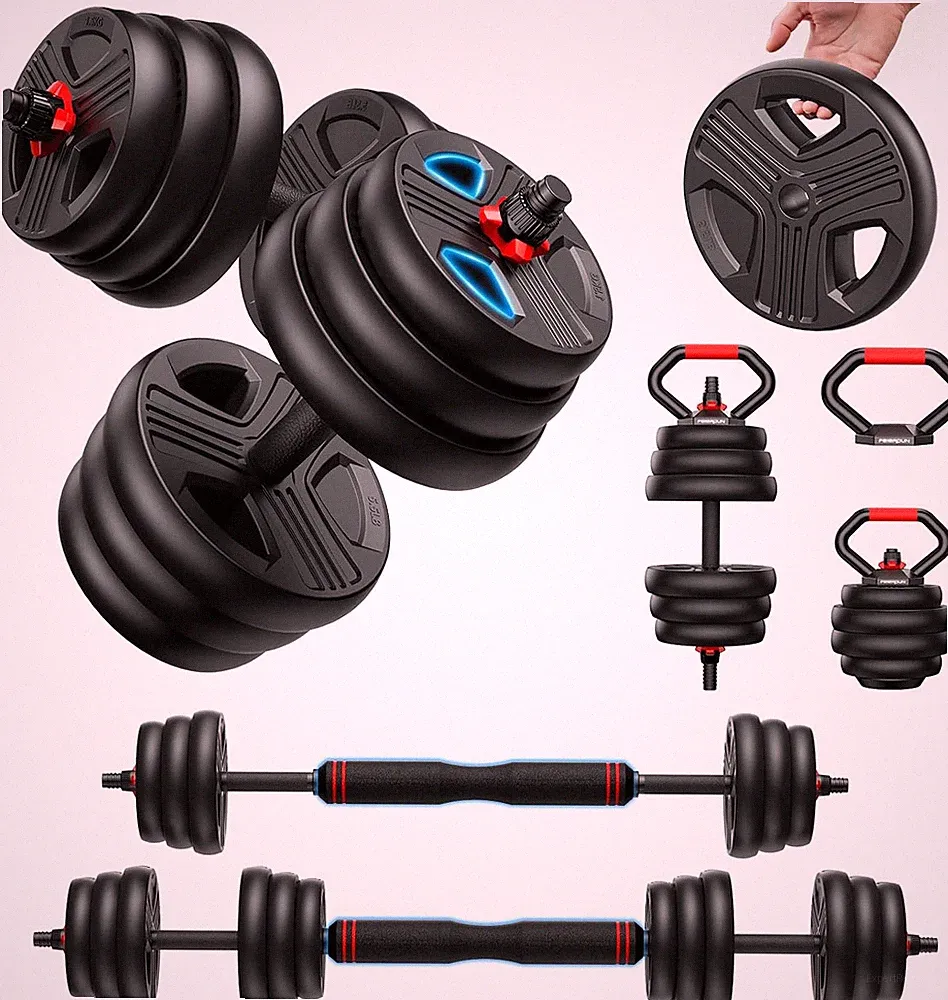FEIERDUN 10Kg-40Kg Hanteln Verstellbar 2Er Set, 5-In-1 Hantelset Dumbbell Set, L