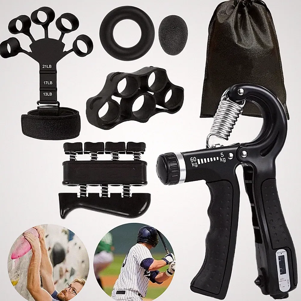 Fingerhantel Unterarmtrainer verstellbar 5-60KG Fingertrainer Hand Griffkraft