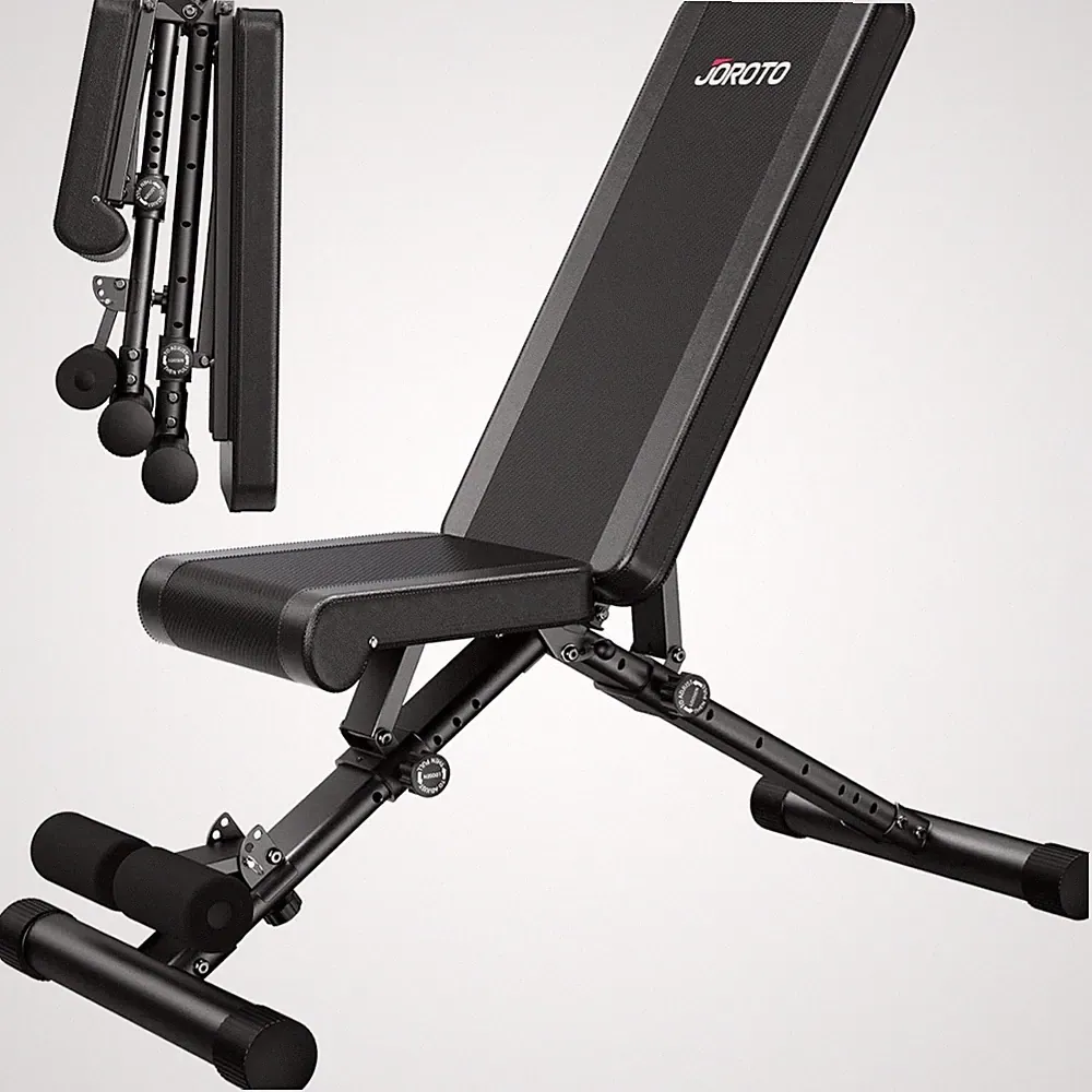 Fitnessbank Hantelbank verstellbar klappbar Maximallast 318kg Heimtraining