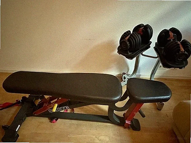 Fitnessgeräte Kraftstation: Marken Hantelbank/Hanteln/Hantelständer gebraucht
