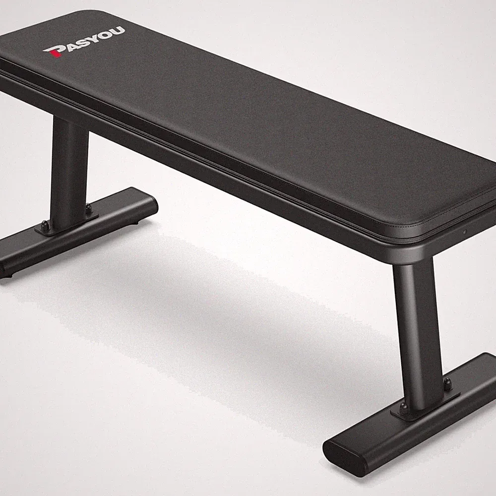 Hantelbank Flachbank, Extreme Belastbarkeit 660 KG, Trainingsbank Fitness Ban...