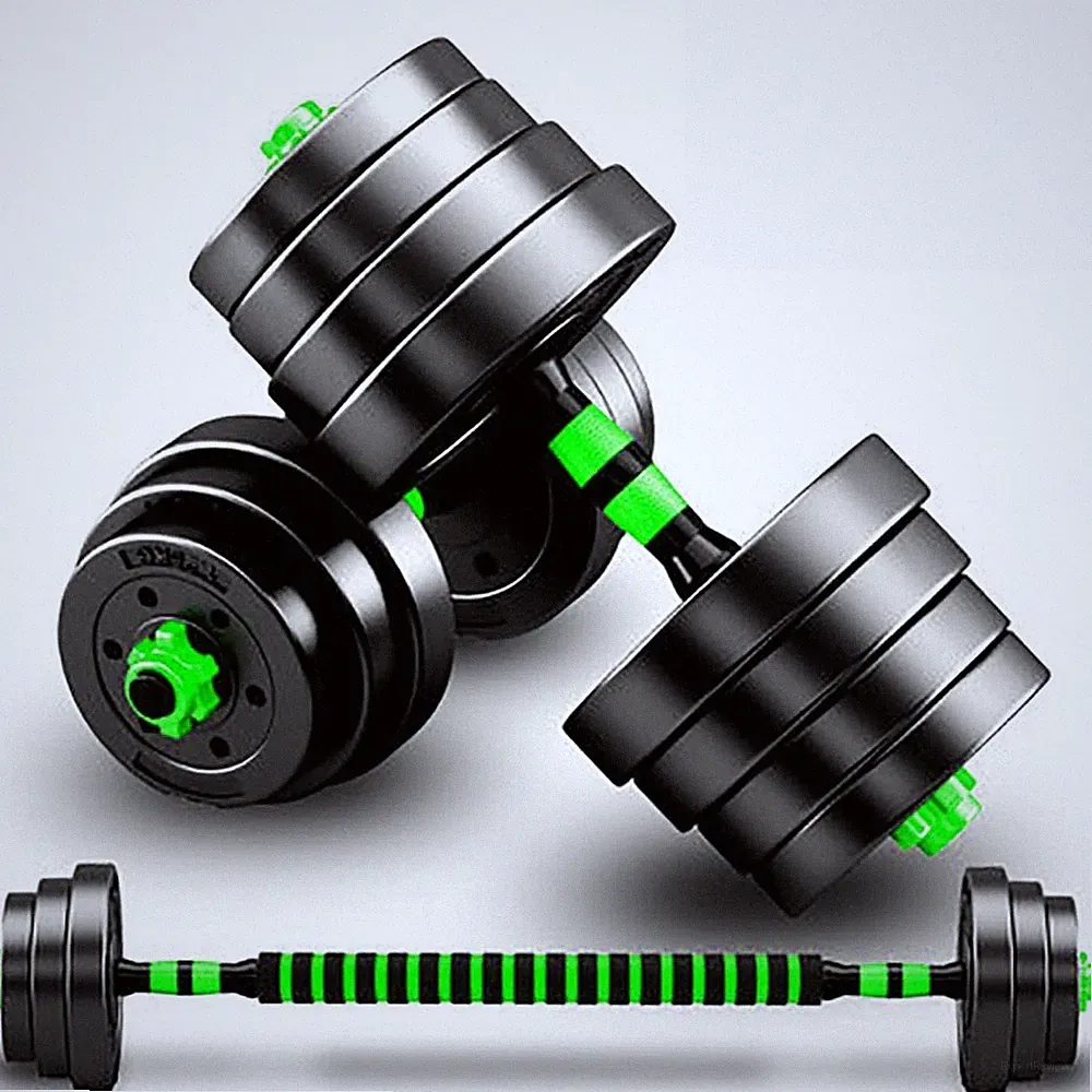 Hanteln Set Gewichte,Verstellbar Hantelstange Hantelset Kurzhanteln dumbbells...
