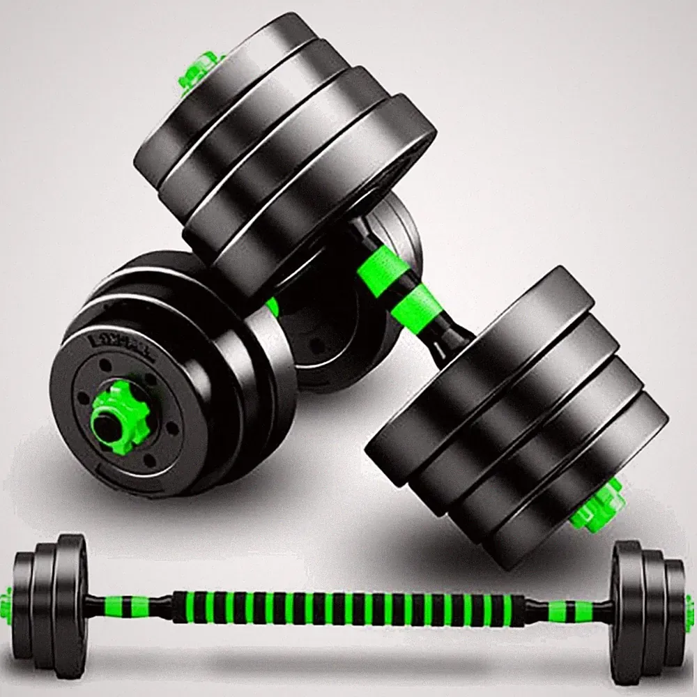 Hanteln Set Kurzhanteln verstellbar 2er Hantelset, Fitness Handgewichte 10/15kg