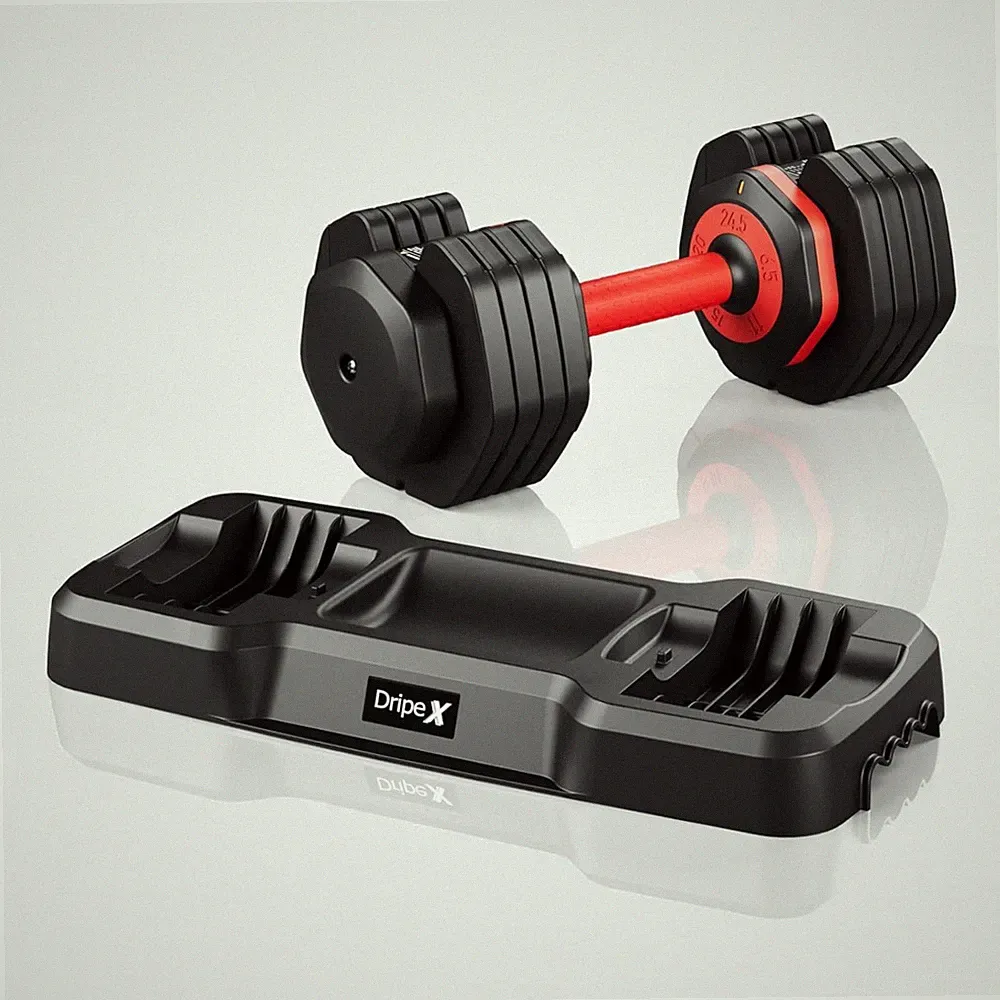 Hanteln Set, verstellbar, 11kg/24.5kg/41kg, Anti-Rutsch, Fitness, Hantel, Gew...