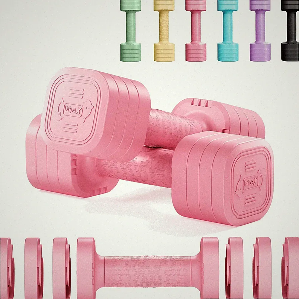 Hanteln Set verstellbar 2,5kg 5kg 7,5kg Kurzhantel Sport Yoga Fitness
