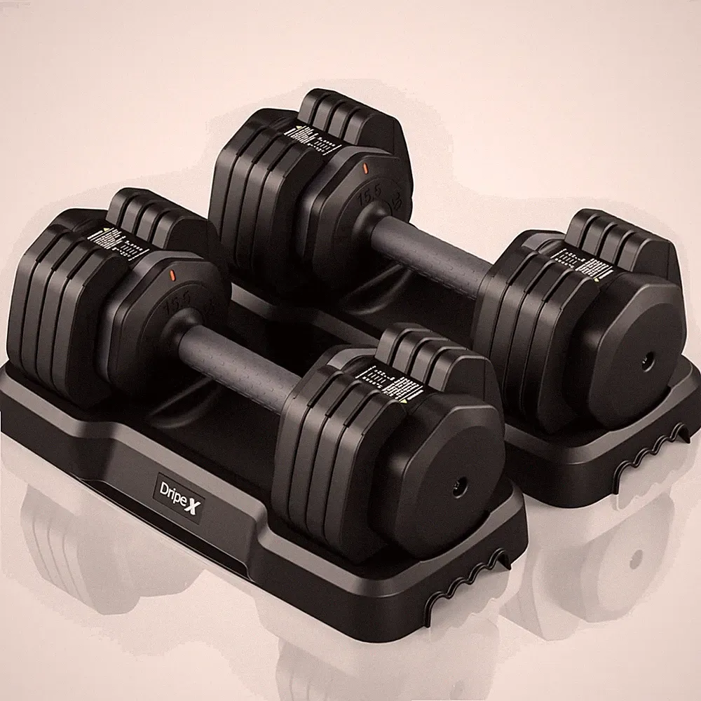 Hanteln Set Verstellbar 24 5kg Gym Krafttraining Fitness Dumbbell