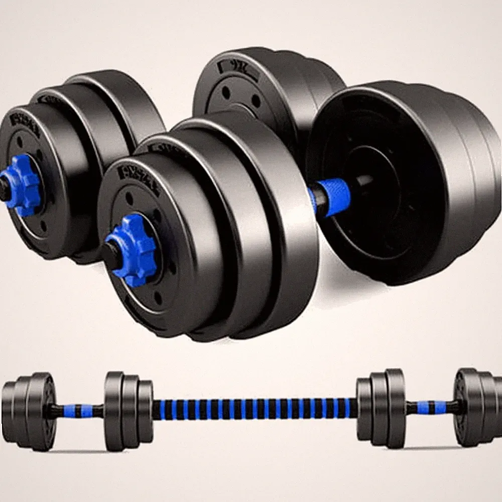 Hanteln Verstellbar 10kg 15kg Kurzhantel Set Fitness Krafttraining Bodybuilding