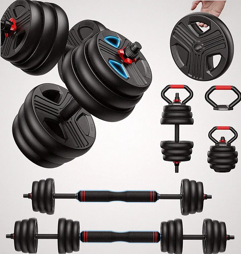 Hanteln Verstellbar 10kg-40kg 2er Set 5-in-1 Hantelset für Krafttraining Männer