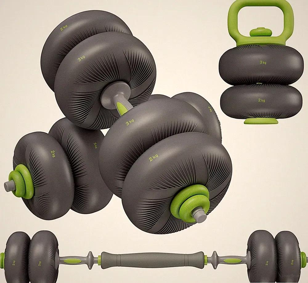 Hantelset 20/25 kg 2er Kurzhanteln verstellbar Dumbbell Set Kettlebell