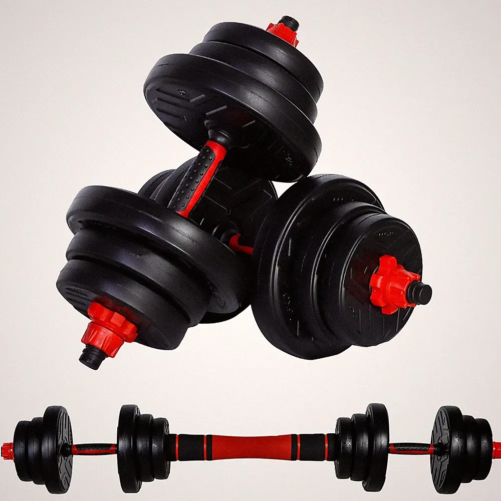 Hantelset 2er Kurzhantel Langhantel Hantel Dumbbell Gewichte verstellbar 20kg