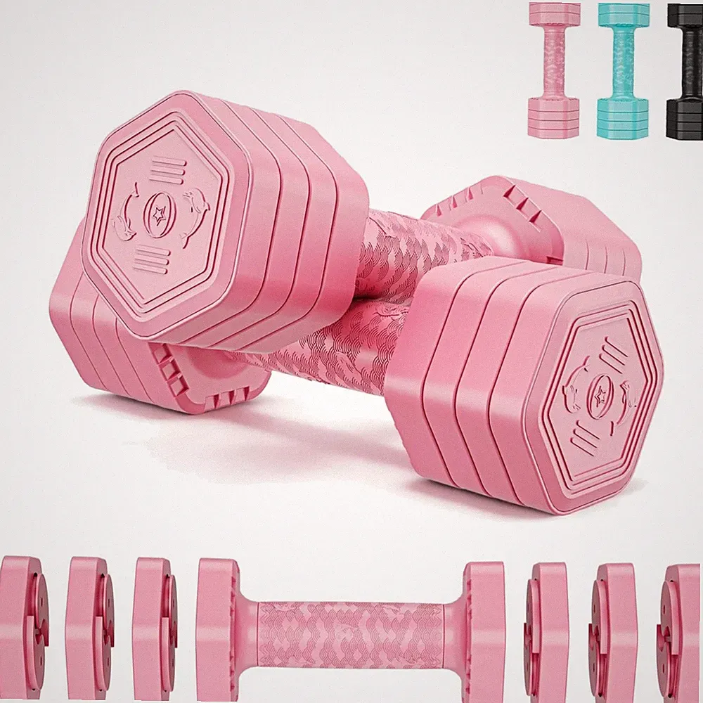 Hantelset verstellbar 2,5kg-7,5kg Kurzhanteln Fitness Sport Gewichte