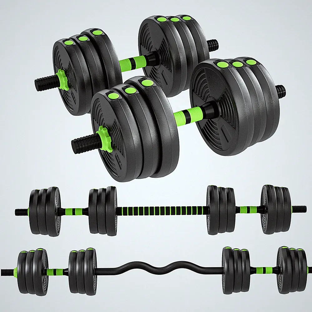 Hantelset verstellbar 25 KG Kurzhantel Set Kurzhanteln Langhanteln Hanteln Set