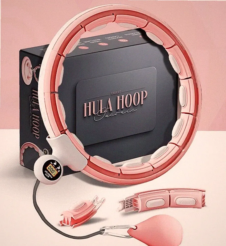 K-mart Weighted SMART Hula Grey Fitness Hoop