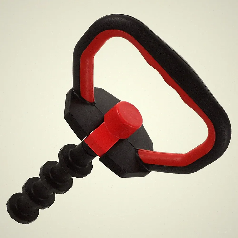 Kettlebell-Griff für Gewichtsscheiben: Kurzhantel-Kettlebell-Griff – Tragbarer