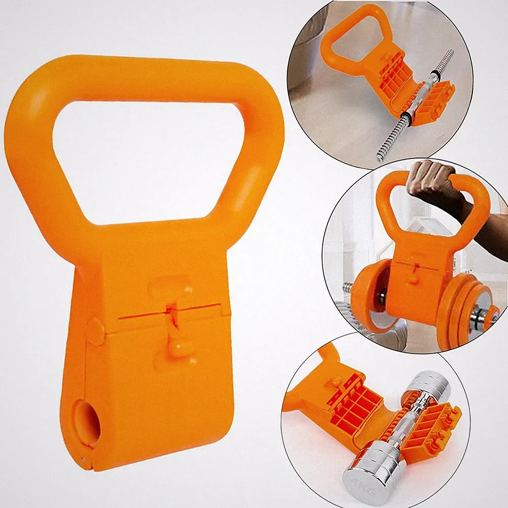Kettlebell Grip mit Griff Männer Frauen Heavy Duty verstellbarer Kettle Grip