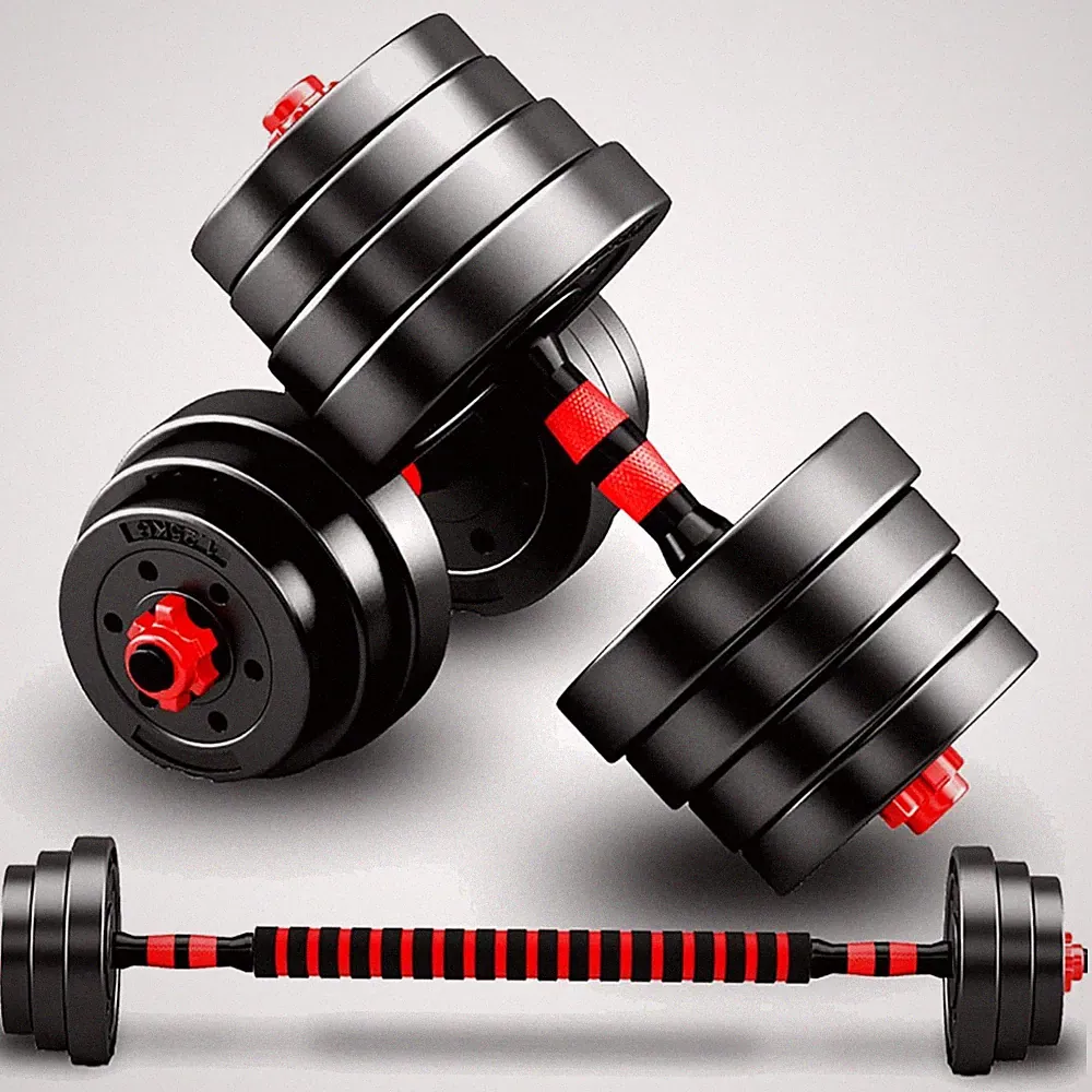 Kraftsport Hantel Kombination – Verstellbar, Ideal für Fitness Zuhause, 10kg