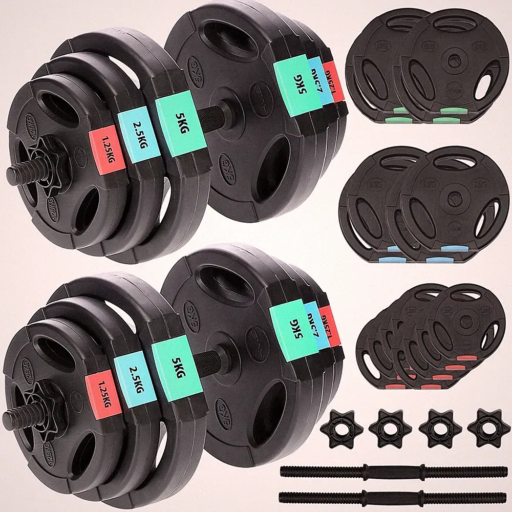 Kurzhantel Set Hantelset 42kg Hantel Krafttraining Hantelscheiben Muskeltraining