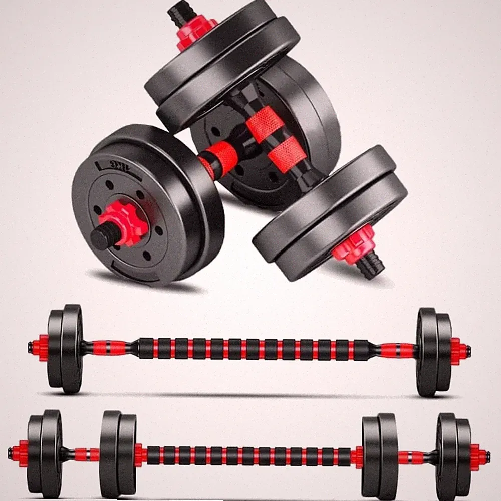 Kurzhanteln, verstellbar, 15kg, Neopren, Fitness Hantelset, Bodybuilding, Kra...