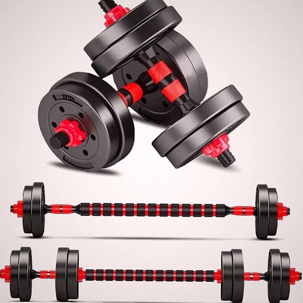 Kurzhanteln verstellbar 2er Set 10/15kg Fitness Hanteln Kraft training