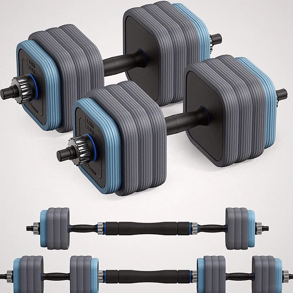 MERACH 4 in 1 Verstellbare Handgewichte Hanteln Set mit Stecker als DB verwendet