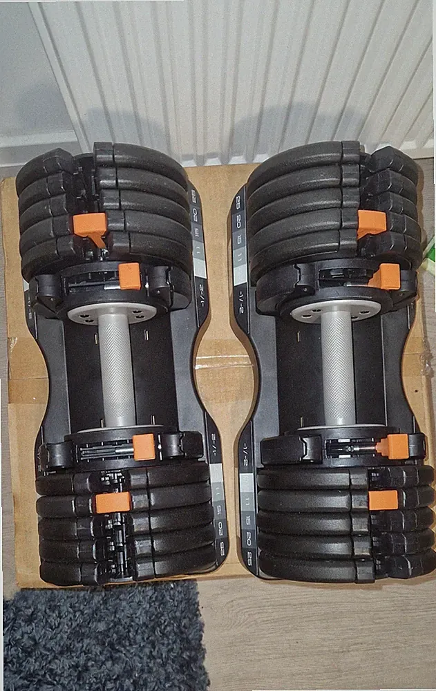 NordicTrack verstellbare Hantel-Set 2×25 kg – Neuwertig – Selbstabholung