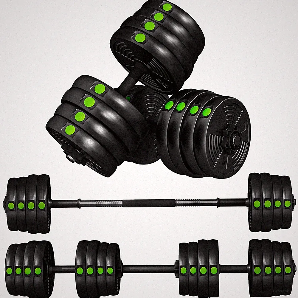 SPORTNOW 2-in-1 Hantel Set, verstellbar Set mit Hantelscheiben Refurbished