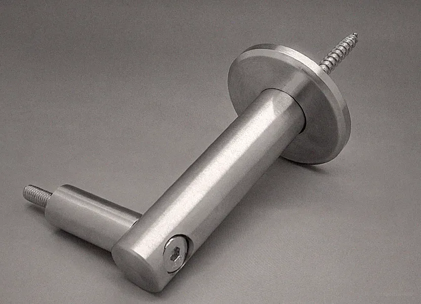 V2A Edelstahl Handlaufträger Handlauf Halter Handlaufstütze Geländer Stütze Wand