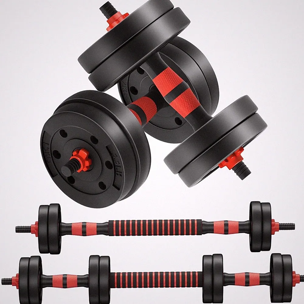 Verstellbare 10kg Hantelset – Vielseitiges Fitness-Workout für Zuhause