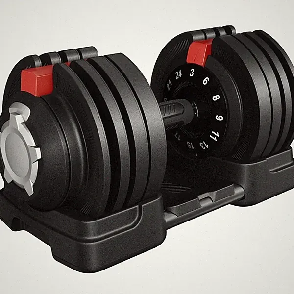 Verstellbare Hantel Kurzhanteln 12-in-1 Einstellung Multi-Hanteln-Set 3-24 kg