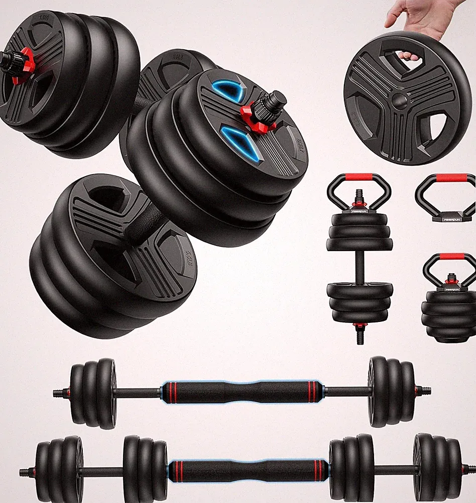 Verstellbare Hanteln 10kg-40kg 2er Set 5-in-1 für Krafttraining Männer Frauen