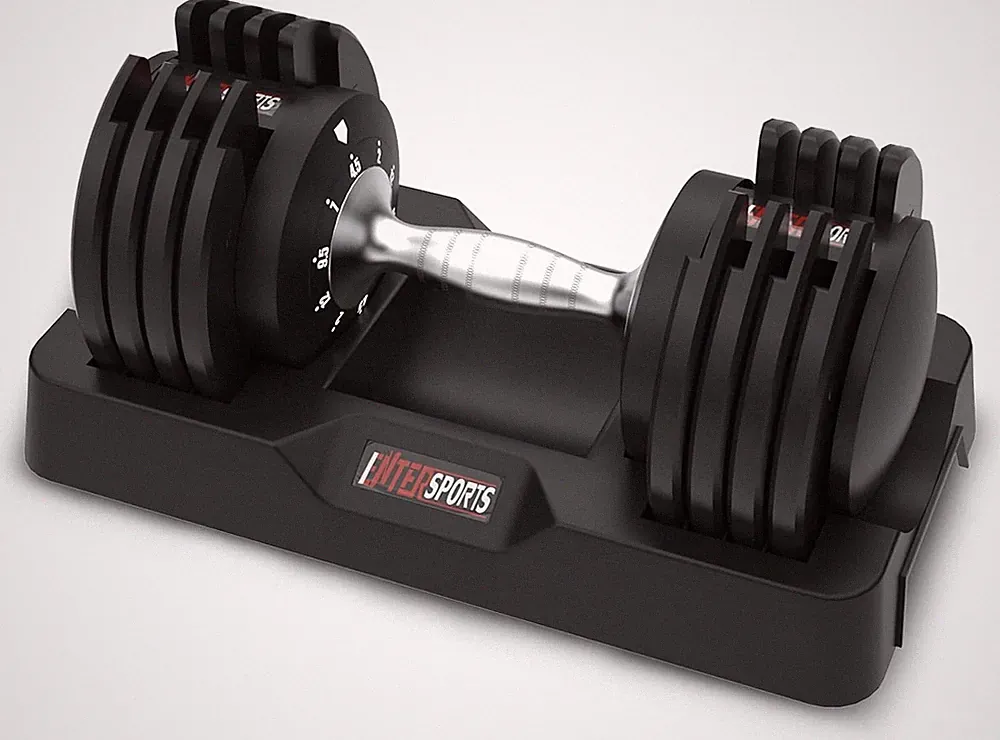 Verstellbare Hanteln 12kg Einstellbare Hantelset mit Rutschfestem Griff, 2-12kg