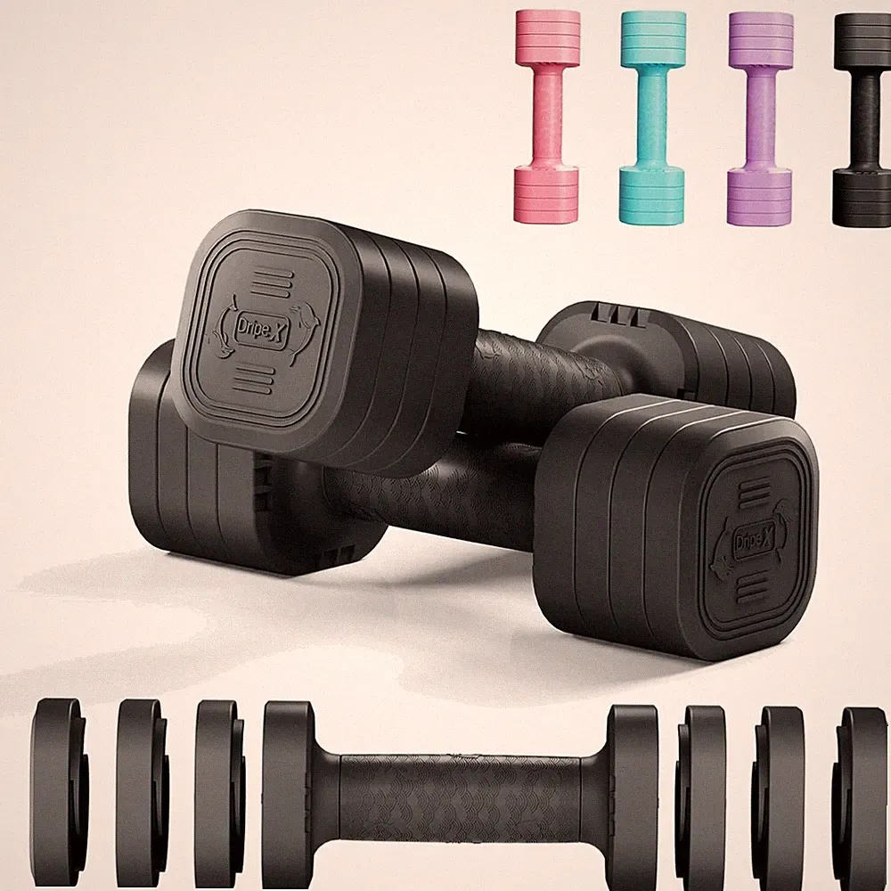 Verstellbare Hanteln 2,5kg-5kg - Maximale Effizienz für Ihr Training!