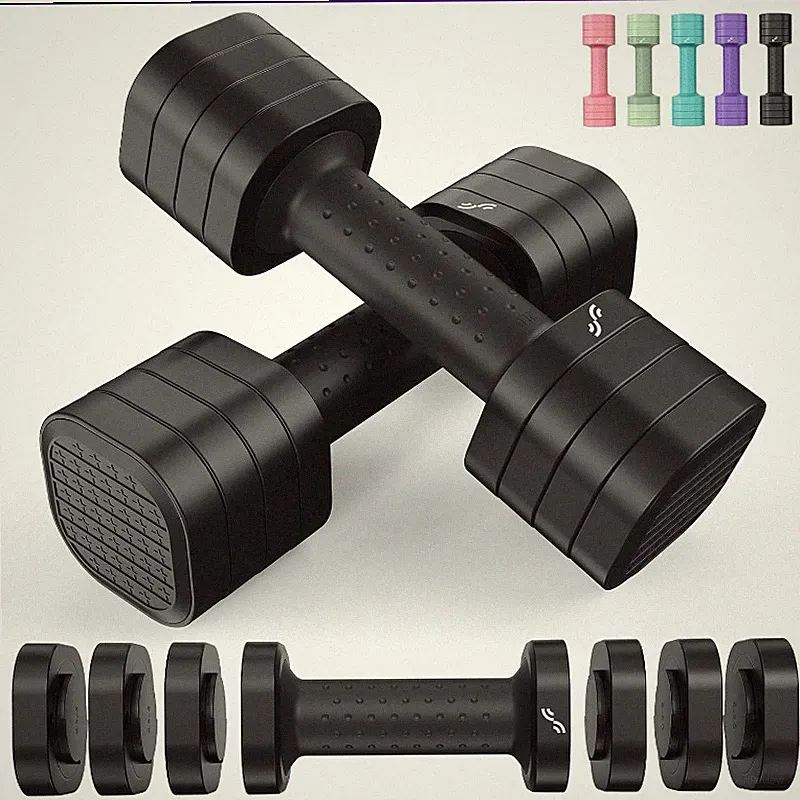 Verstellbare Hanteln 2er Set 0,9–2,3 kg für Home Gym und Fitness