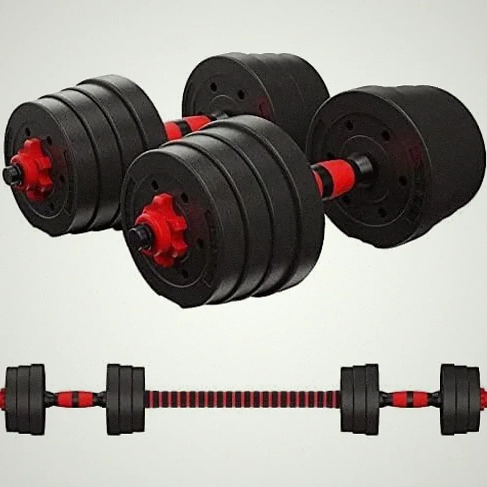 verstellbare Hanteln, Kurzhantel Set, Gewicht 15kg, Fitness, Krafttraining