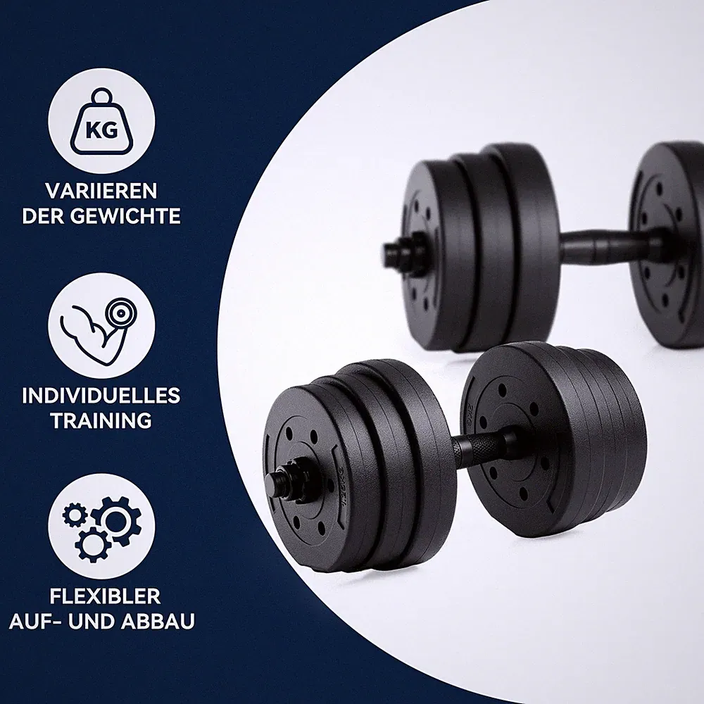 Verstellbare Hanteln Robust & Langlebig Fitness &