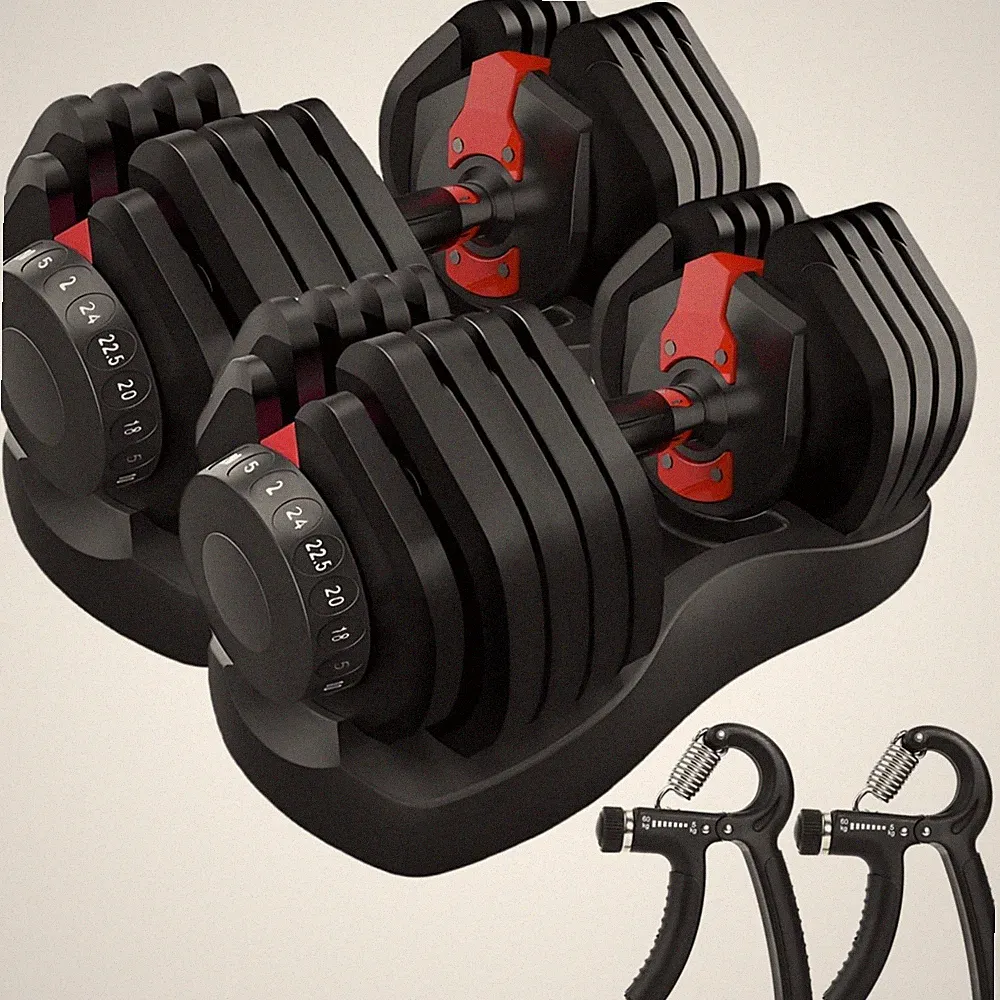 Verstellbare Hanteln Set 15 in 1 24kg 40kg Platzsparend Krafttraining Heim