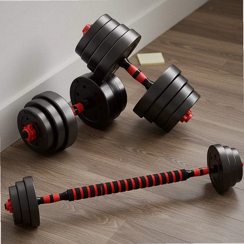 Verstellbare Hanteln Set Kurzhanteln 10kg Fitness Krafttraining Männer Frauen